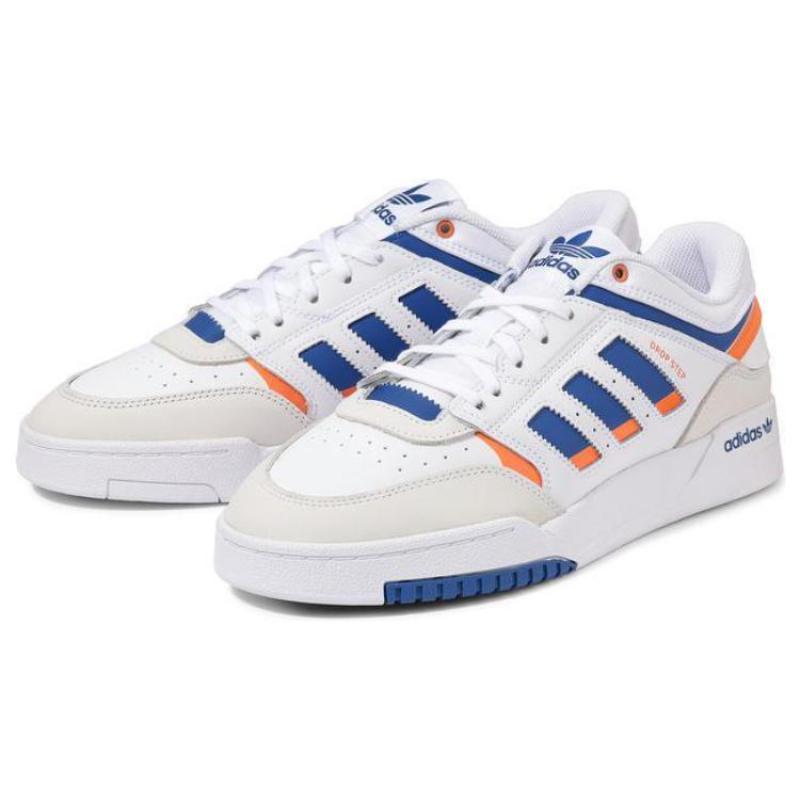 Adidas Originals Drop Step Low 'White Blue Orange' Sneakers HP2230