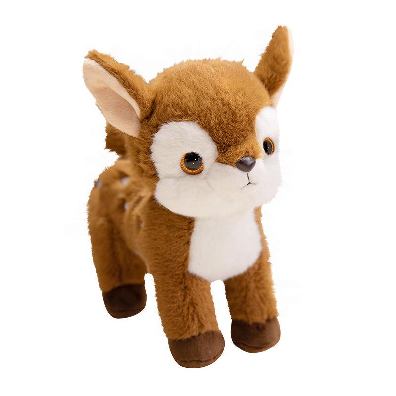 Cute Cute Hippo Doll Plush Toy Deer Sika Deer Doll Children'S Company Soothing Pillow Rag Doll