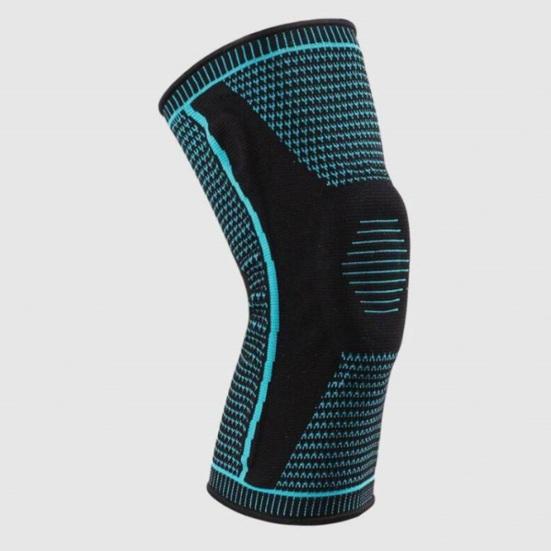 Kniebandage mit Silikon-Patellaplatte Damen Herren Sommer Meniskusriss Verletzung Erholung Gelenkschmerzen Laufen Sport Kniebandage Kompressionshülse