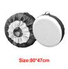 Durable And Sturdy 210d Oxford Fabric Waterproof Car Spare Tire Cover Resistant To Uv Rays Dust-proof Tyre Storage Tote Car Tire