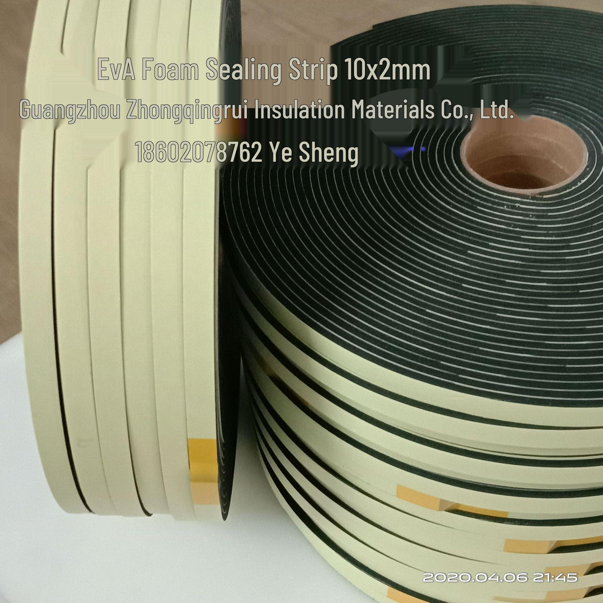 Self-Adhesive Fireproof EVA Door Gap Sealing Strip - Customizable