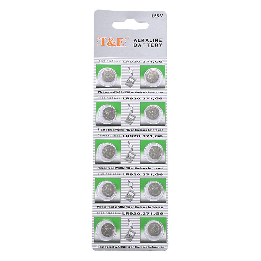 AG1/AG13/AG6/AG7 1.5V Alkaline Button Battery for Watches and Toys