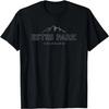 Estes Park Colorado Retro Mountain Womens Mens Ski Souvenir T-Shirt