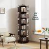 360° Rotating Solid Wood Bookshelf for Children's Room