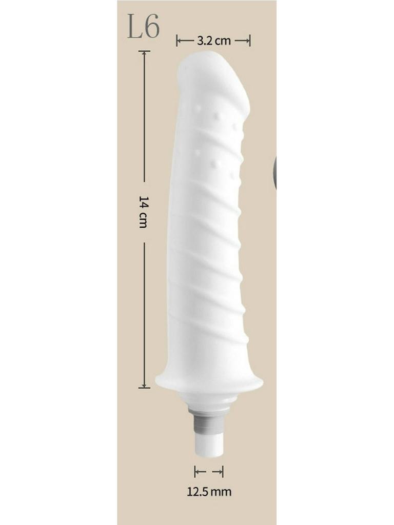 Wielofunkcyjny silikonowy adapter głowicy masującej do pistoletu do masażu tkanek głębokich - Cichy i kreatywny design