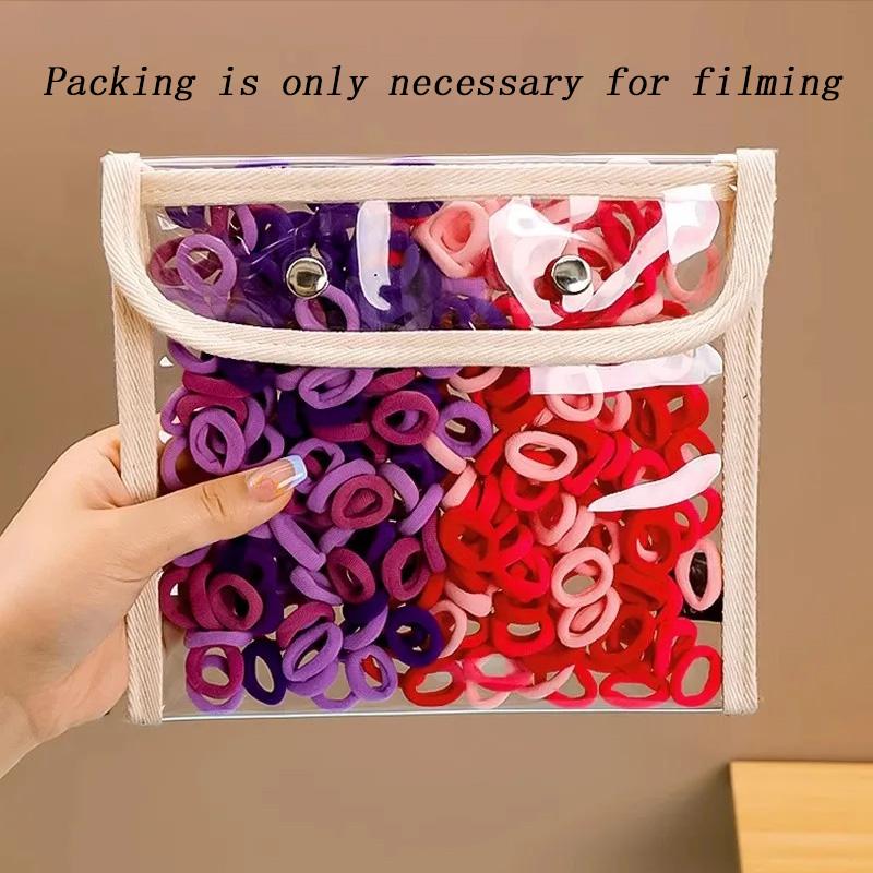 

200/400 шт. Милые красочные маленькие резинки для волос для маленьких девочек, держатель для хвостика, резинка для волос, мини-кольцо для волос, аксессуары для волос
