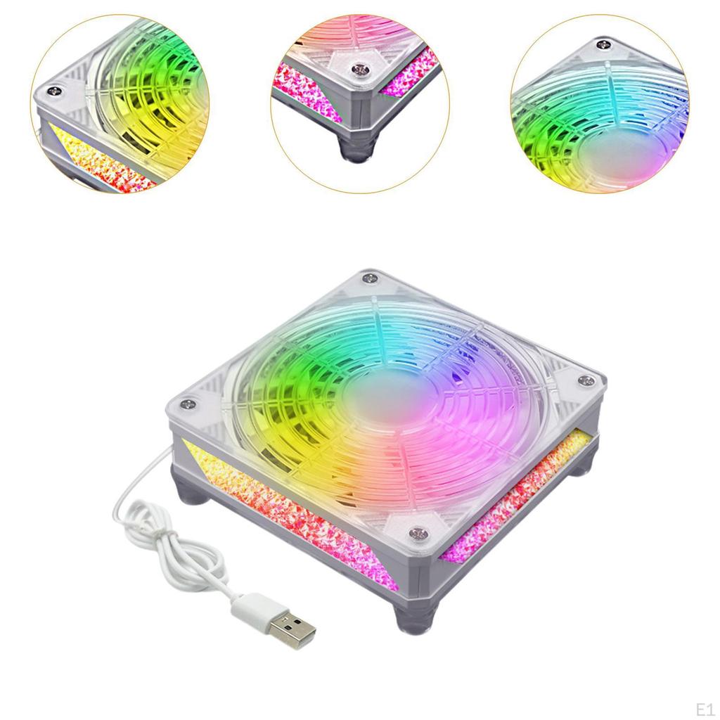 5V Computer Fan for Radiator, 12cm Installation CPU Cooling