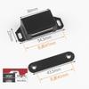 Stainless Steel Magnetic Cabinet Door Suction Clip - Strong Household Hardware Accessory
