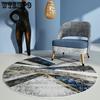 Nordic Circular Carpet Light Luxury Living Room Bedroom Computer Chair Dressing Table Mat