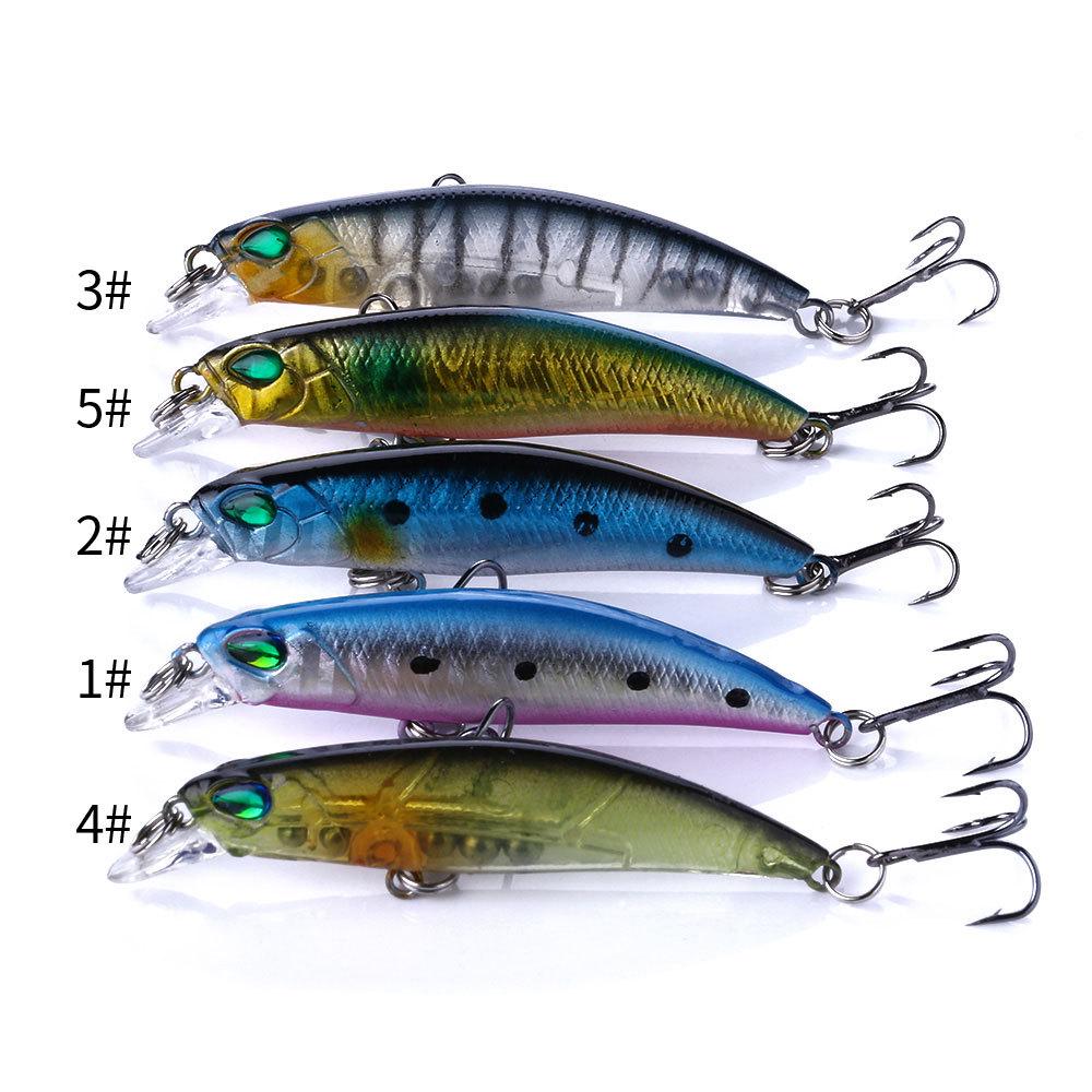 Hengjia Pomalá potápivá mikro nástraha Minnow pro boleny a okouny