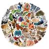 50Pcs Realistic Animal Stickers Laptop Phone Notebook Guitar Skateboard Waterproof Graffiti Teaching Decal Sticker For Kids Toy