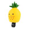 Cartoon Bike Bell Cute Squeeze Bicycle Horn Loud Clear Easy Installation On 0.87" Handlebars Bicycle Bell Lightweight Plastic Silicone Stretchable