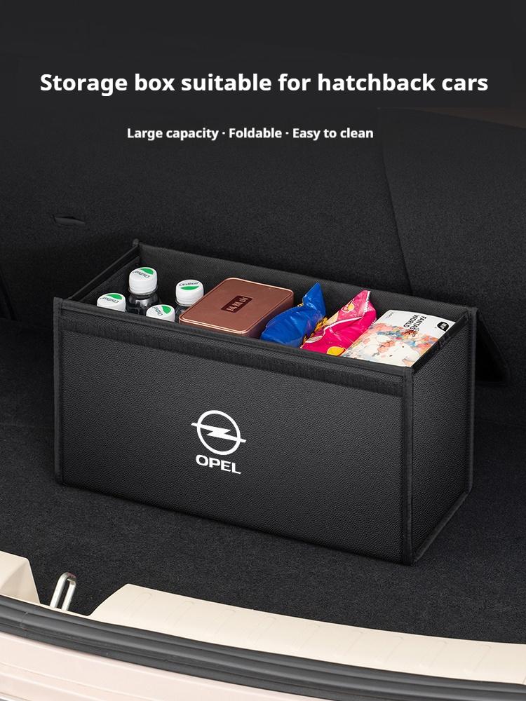 Car Trunk Storage Box Organizer Foldable Container Bag For Opel Corsa Insignia Mokka Vectra Vivaro Grandland Astra Zafira