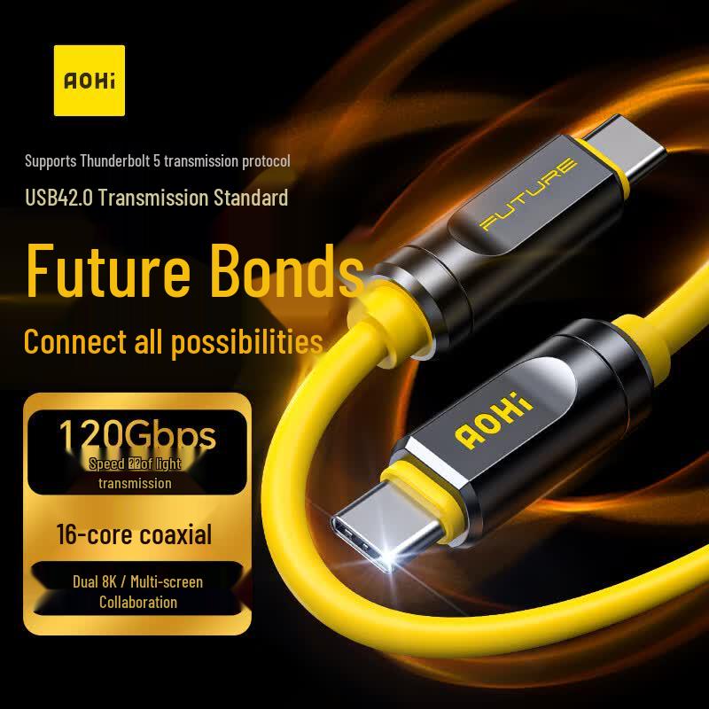 Aohi Adonis USB4 2.0 240W 120Gbps 8K Video Data Cable