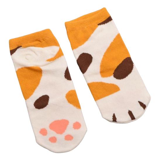 Breathable Cat Claw Short Ankle Socks Cute Cartoon Low Cut Women Boat Socks