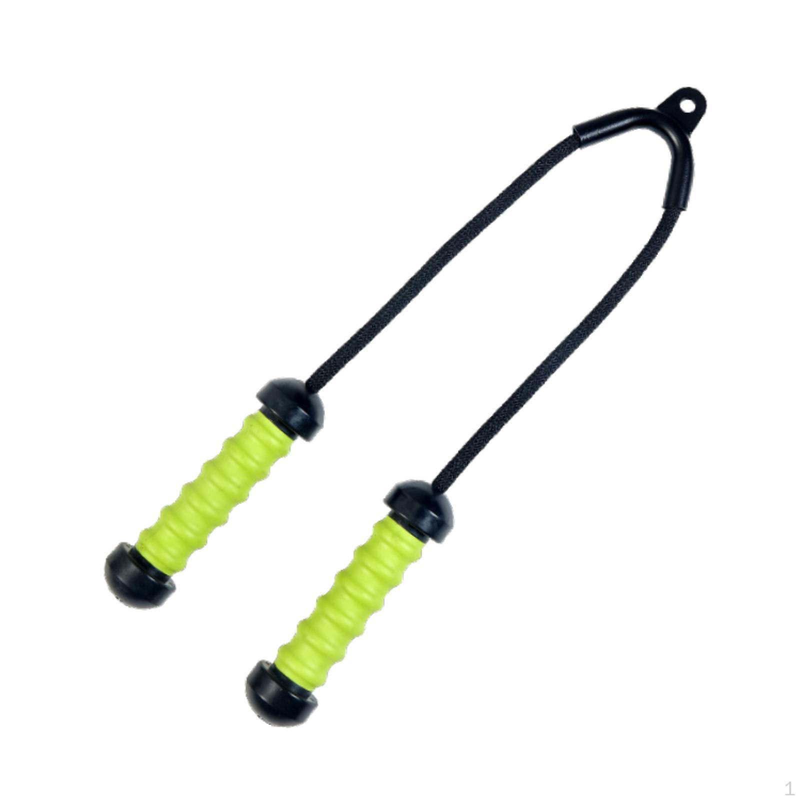 

Тяга вниз для трицепса, насадка для бицепса, трос для трицепса, многофункциональный кабель зелёный