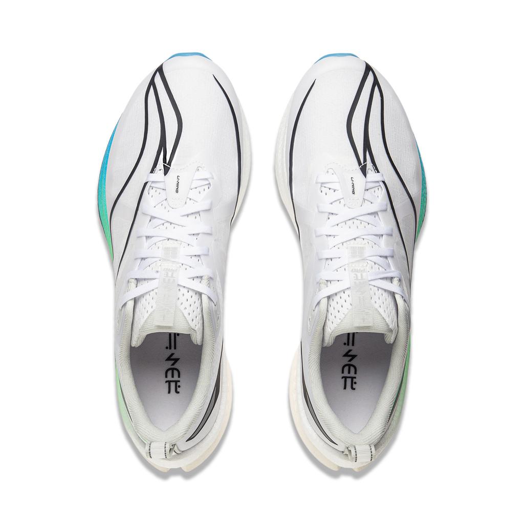Li Ning Red Hare 7 Pro Textile, TPU Cushioning Slip Resistant Low top Running Shoes Men's Standard White ARPU007-1