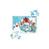 Tenyo Child Puzzle Nontan Loves Bath Time 40 Pieces Children's Puzzle MC-040-618 Antibacterial Coating Includes Storage Cover Ages 3 and Up
