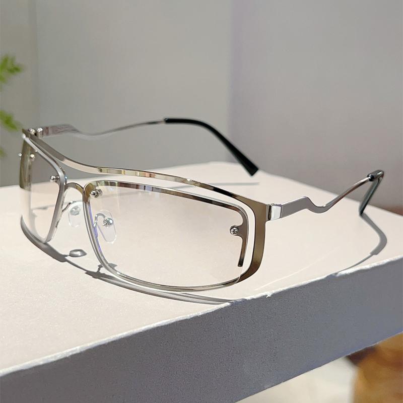 Fashion Sunglasses Women New Irregular Rim Gradient Outdoor Shades Ins Trendy Luxury Brand Design Stylish Sun Glasses