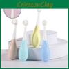 Soft Baby Infant Silicone Toothbrush With Gentle Micro Bristles For Tender Gums