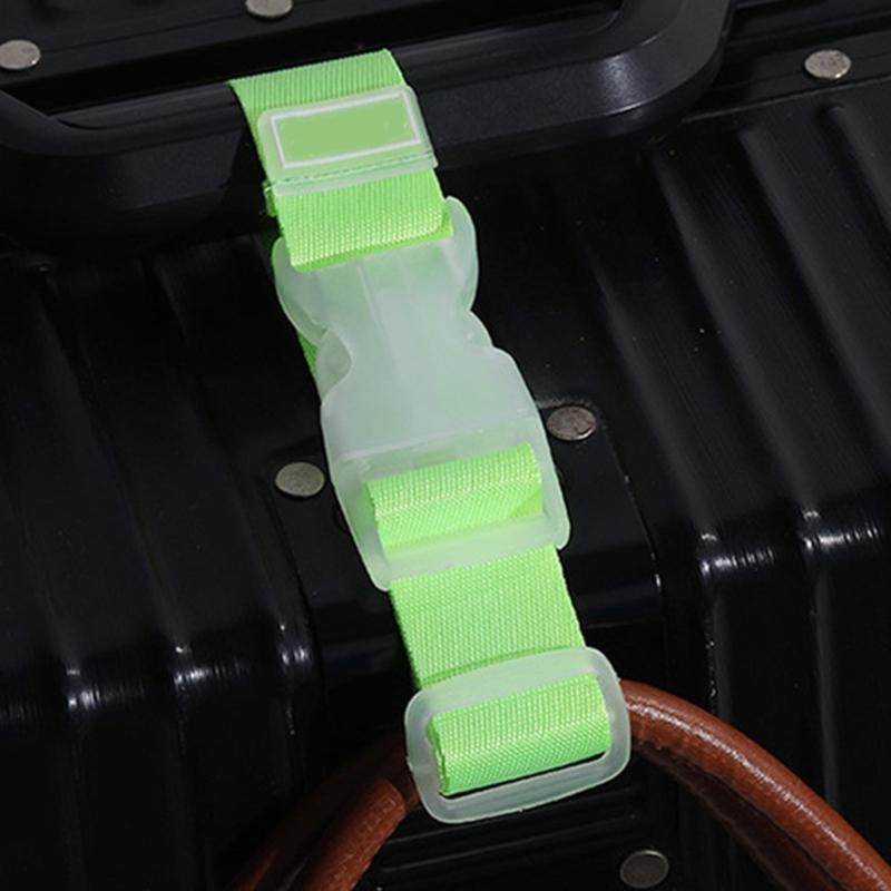 Nylon Suitcase Strap for Secure Attachments Adjustable Luggage Strap for Multiple Use In Daily and Outdoor Travel 10PCS