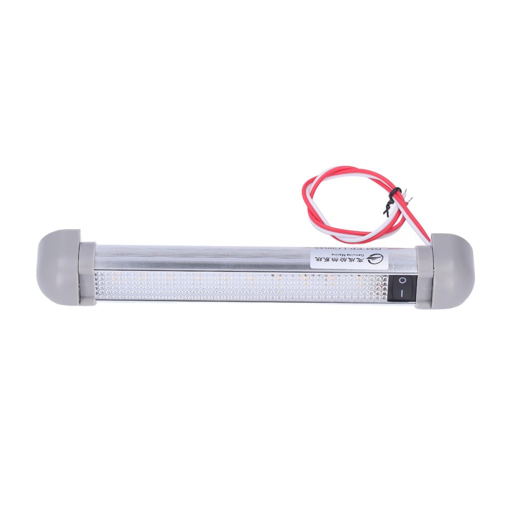 8.9in LED Awning Light Bar DC12V/24V 2W 180° Rotation IP66 Waterproof 720LM ON OFF Switch for RV Boa