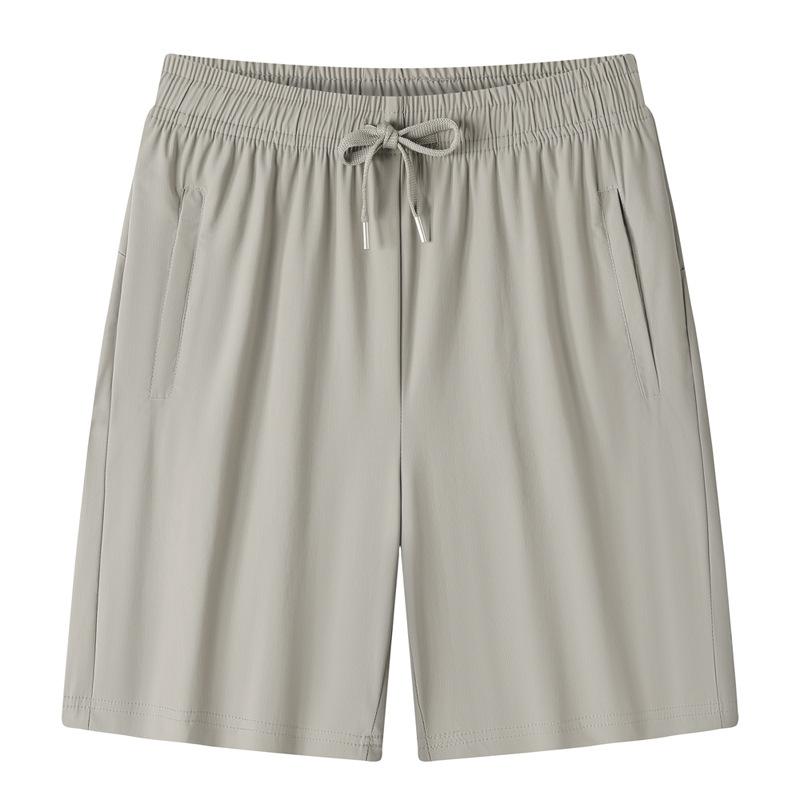 

Casual Shorts Men s Summer Casual Loose Breathable Ice Silk Quick Drying Thin Sports Five Quarter Pants XL