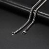 Cadenas Cubanas de Acero Inoxidable My Shape de 3 mm a 10 mm para Hombres Cadenas Masculinas Cadena Figaro Caja Gargantilla Joyería Punk 45 cm 50 cm 60 cm