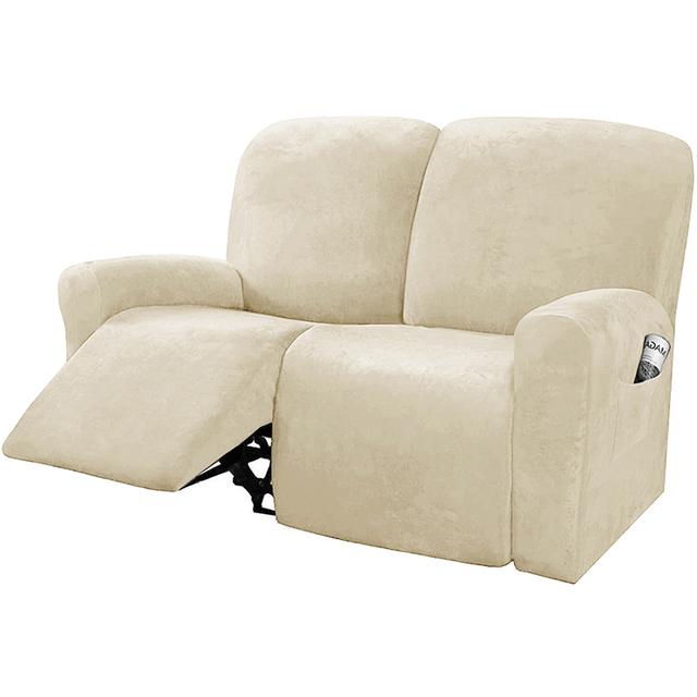 Velvet Lazy Boy Recliner Sofa Cover Stretch Recliner High Quality Sofa Slipcover For Living Room Recliner Sofa