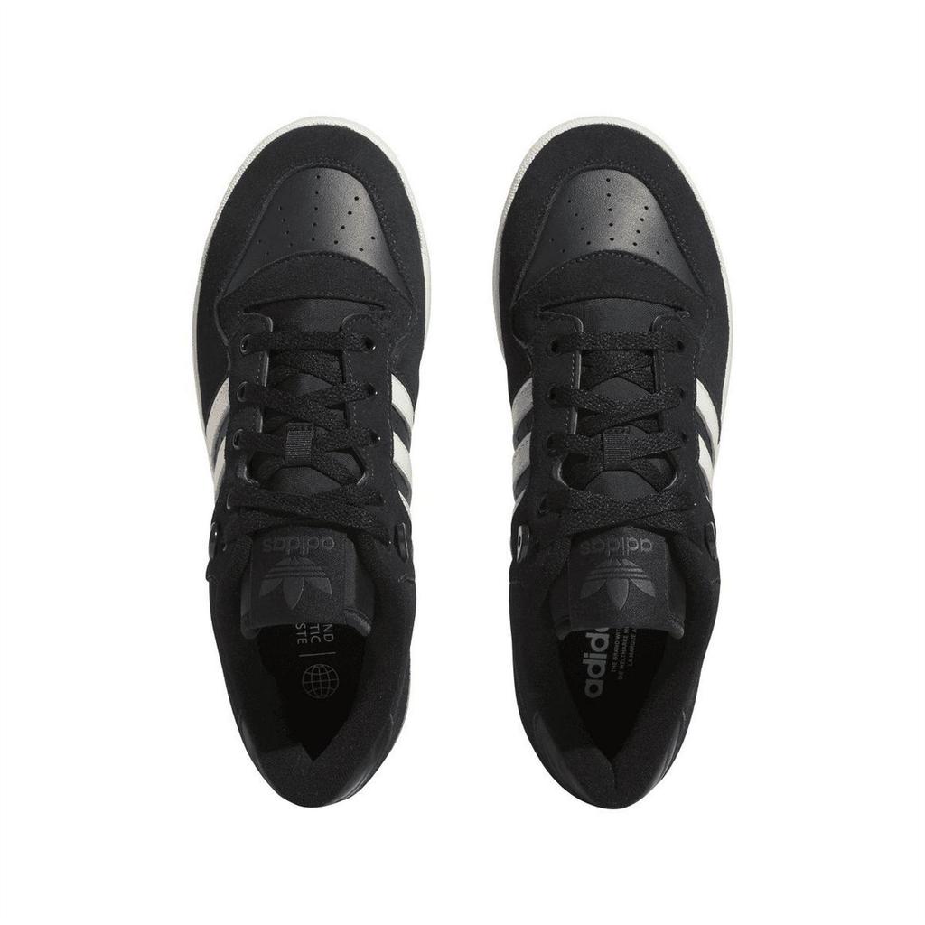 adidas Mens Rivalry Leather Flat Trainers