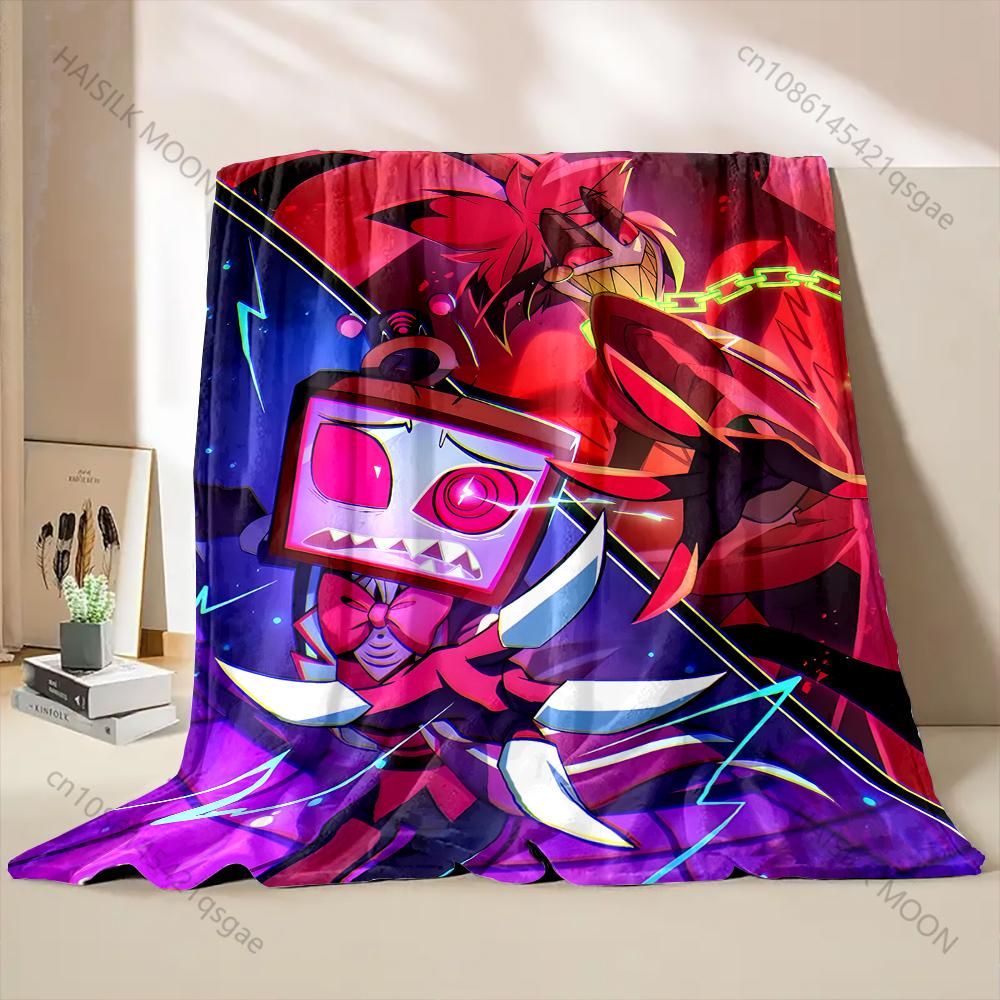 Multiple Styles TV Time Printed Cartoon Blanket Warm Soft and Comfortable Home Travel Blanket Sofa Blanket Luxury Gifts