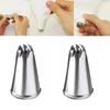 3 Pcs Cake Decor Flower Spirals Icing Piping Tips Nozzle Cake Cupcake Decor Kitchen Household Baking Tools