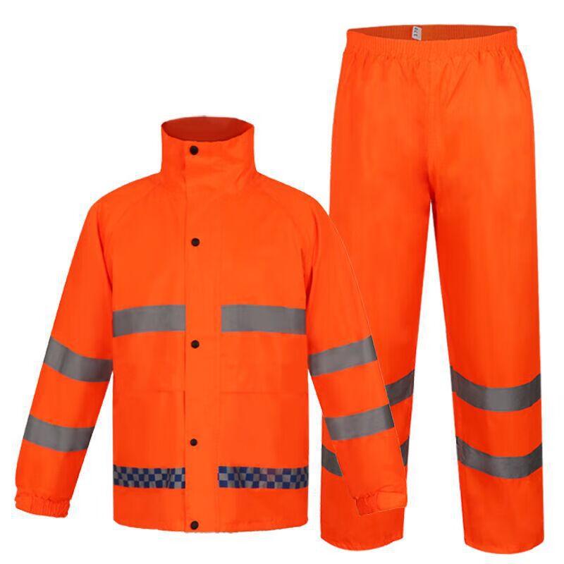 WEZHO High-Visibility Reflective Rain Suit