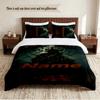 it Personalized Custom Name 3‑Piece Bedding Set Soft Duvet Cover Set For Bedroom Home Decor