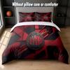AC Milan Design Postel Sada povlečení 1 povlak na přikrývku + 2 povlaky na polštář Měkké prodyšné domácí lůžkoviny