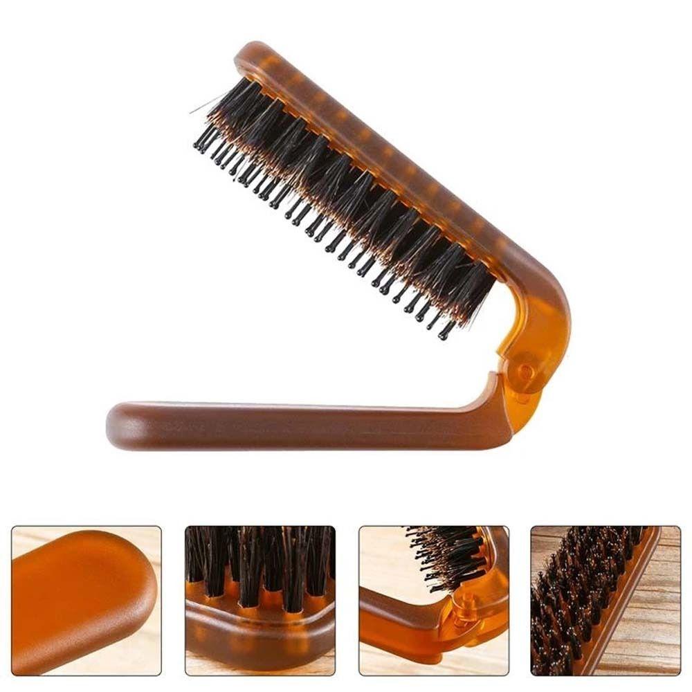 Massage Comb Hair Accessories Hair Styling Tool Bristle Hair Brush Bristle Comb Foldable Comb