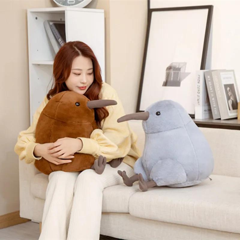 30/40cm Lifelike Kiwi Bird Plush Toy Cute Stuffed Animal Doll Soft Cartoon Pillow Lovely Birthday Gift Home Decor