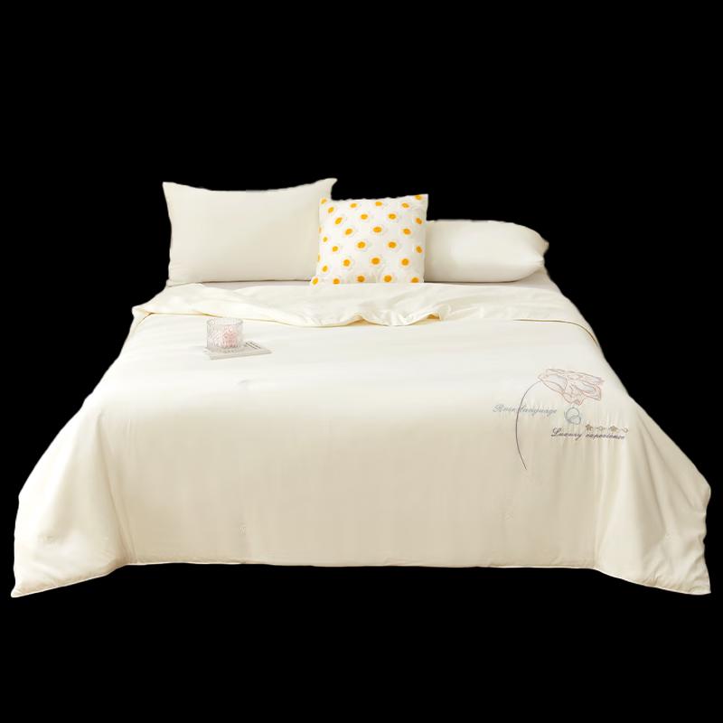 Jieliya Hochdichte Tussah-Seide Steppdecke