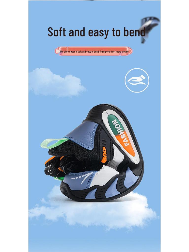 Pantofi de Baschet pentru Copii - Ușori, Mărime Medie/Mare, Piele Primăvara 2025 pentru Băieți și Fete.