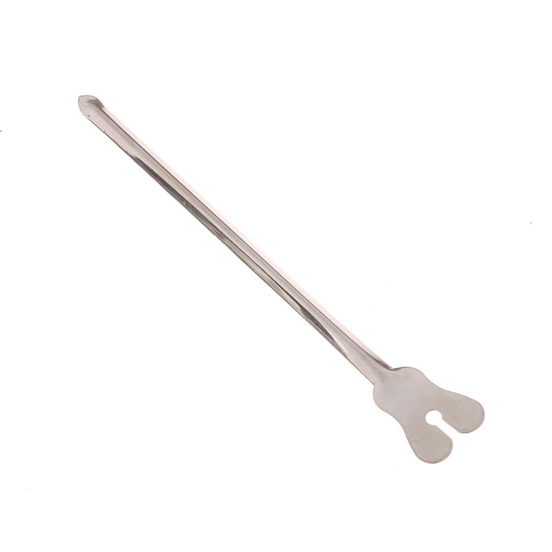 2 Peças Aço Inoxidável 304 Sonda Ranhurada Anal Sonda Ranhurada para Punção Guias de Exame Instrumentos Anorretais Sonda Anorretal