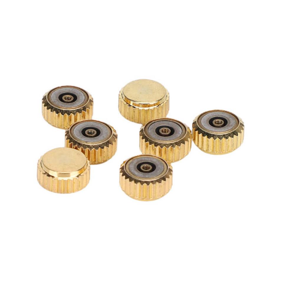 100pcs/set 3.0-7.5mm Alloy Watch Crown Parts Assorted Accessories Watch Repair Tool for Watchmaker