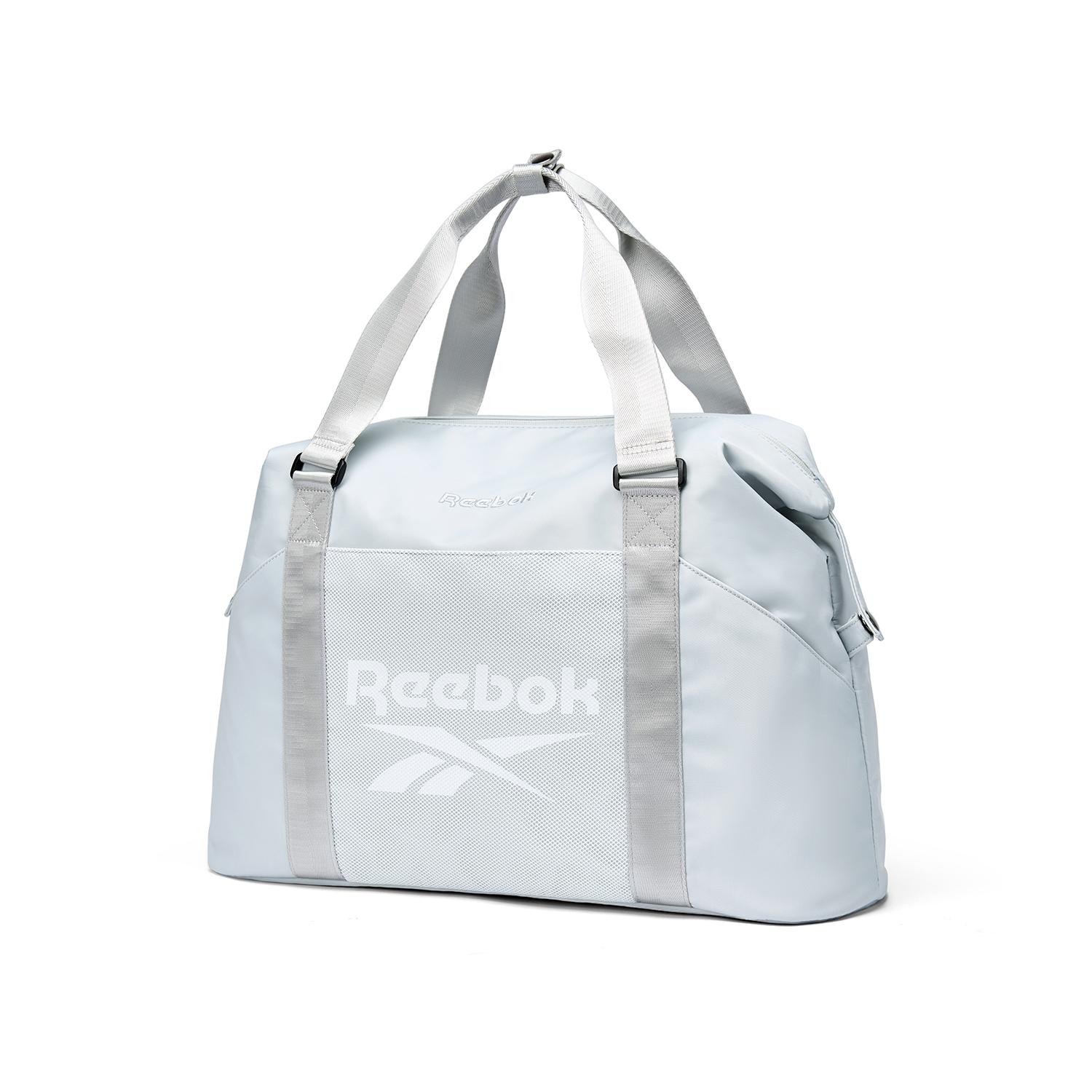 Тканевая дорожная сумка Reebok Унисекс Светло-голубой/Хаки/Светло-серый RB250681M