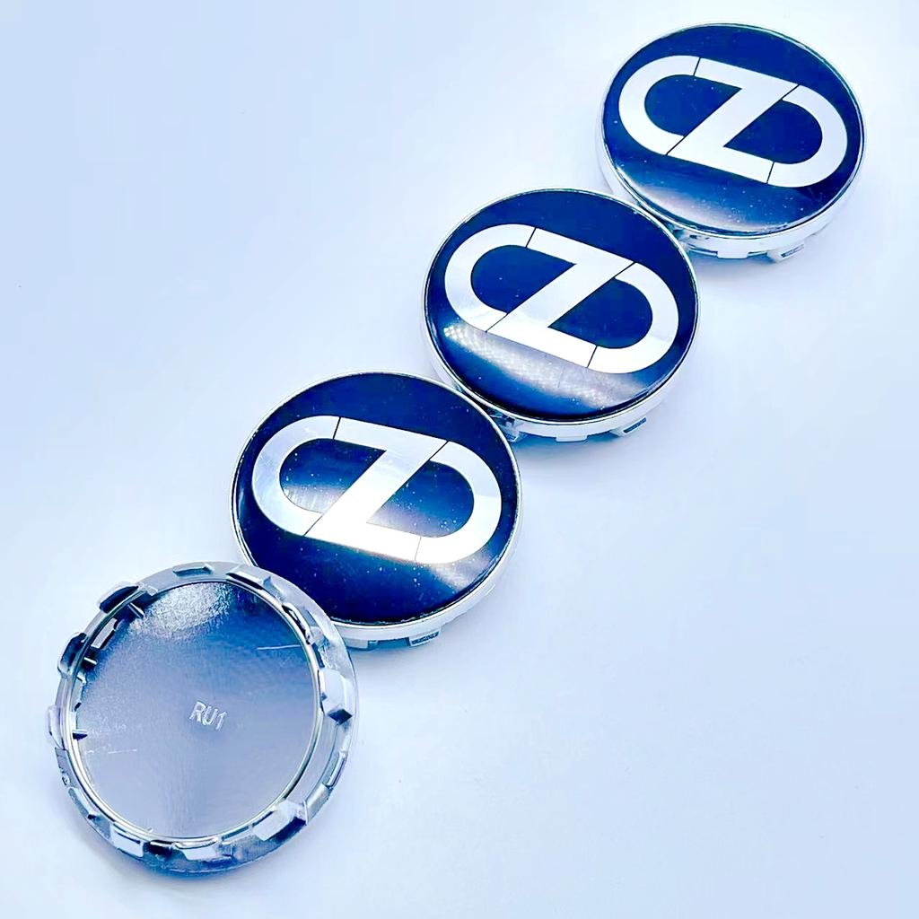 4 szt. 59 mm Stylizacja Samochodu OZ Racing O.Z Logo Dekielki Środkowe Piast Kół Samochodowych Naklejka Ozdoba Pokrywy Felgi Odznaka Emblemat Akcesoria Samochodowe