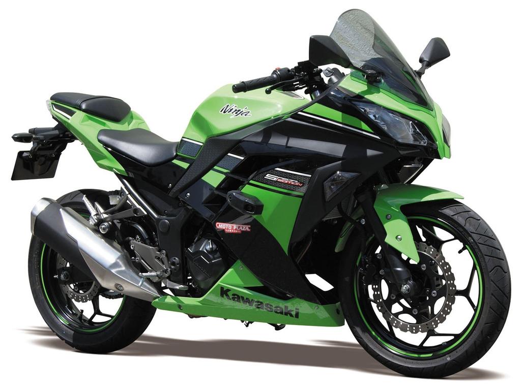 Kijima Motorcycle Parts Turn Signal Lens Set for Ninja (Front Cowl) 250, Smoke, 217-4441