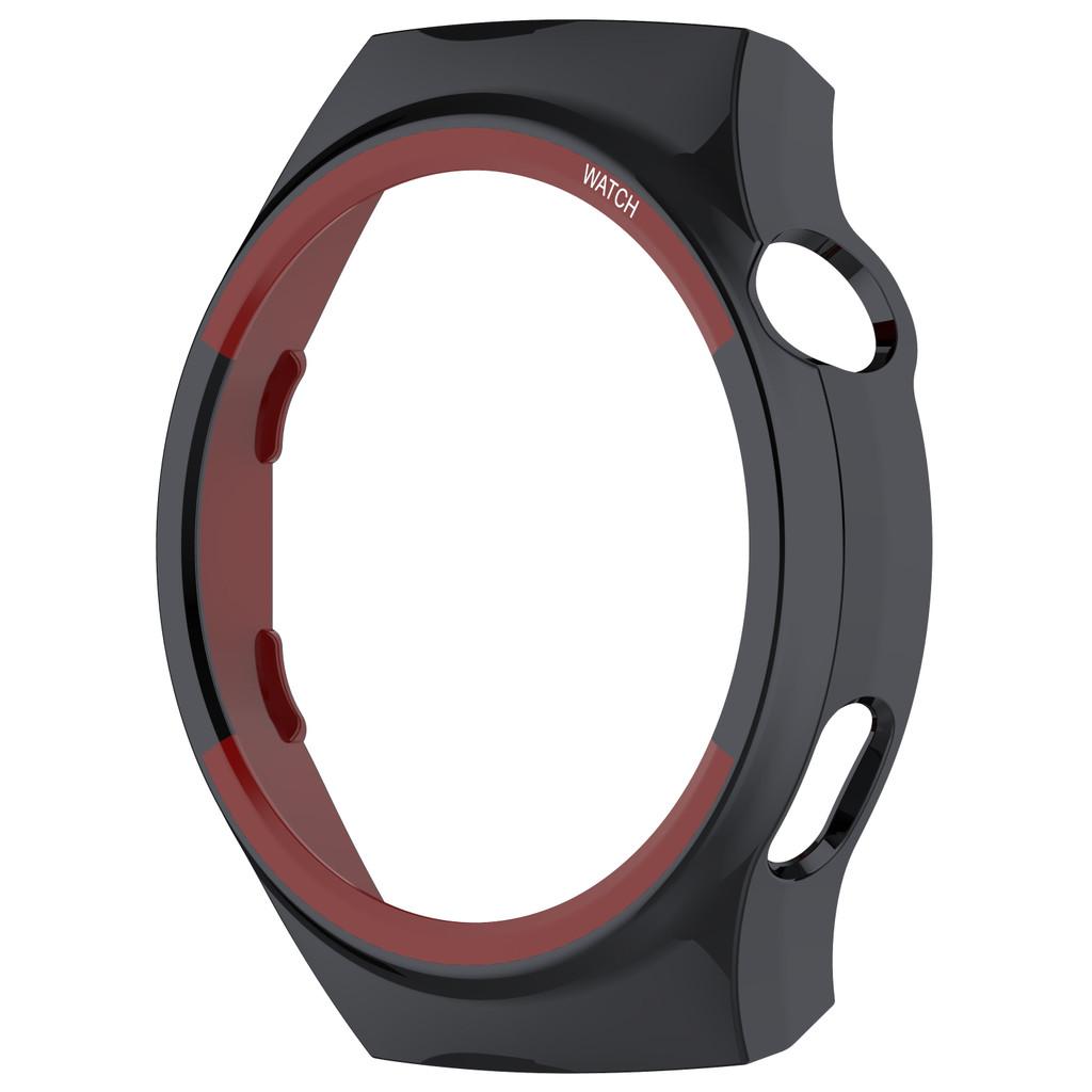 

Case For Huawei Watch GT4 5 46mm Protector Shell Hard Bumper for Men s Women s HUAWEI Watch5 4 Accessory (no protector glass) For Watch GT4 46mm чёрный