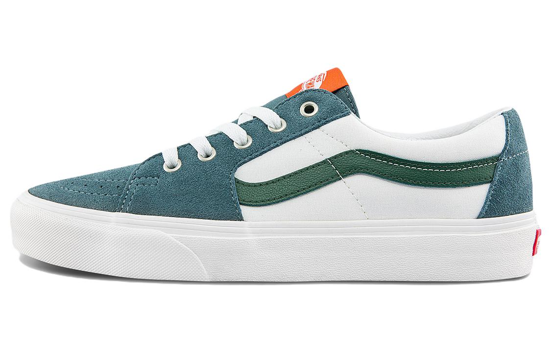 Vans SK8 Low Низкие Повседневные Кеды для Скейтбординга Унисекс Белый Зеленый VN0A5KXDBLG 35