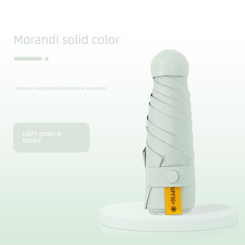 Dual-Use Umbrella for Women, Sun Protection, Uv Protection, Pocket Umbrella, 40% off Flat Sun Umbrellas, Compact Sunshade Umbrella