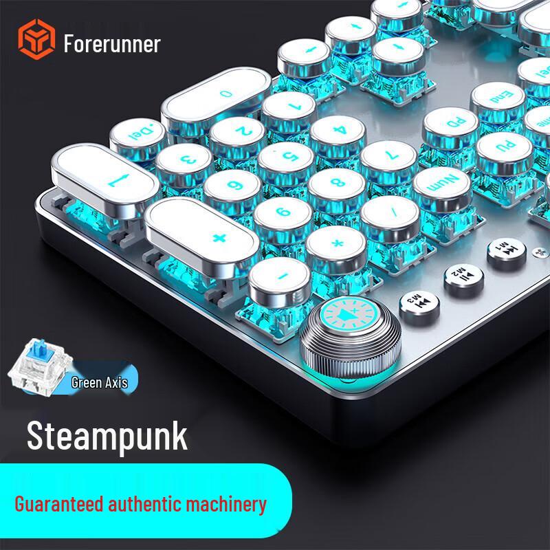 EWEADN TK100 Punk Wired Mechanical Gaming Keyboard