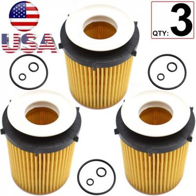 3 X Oil Filter For Mercedes-Benz SLK300 A220 GLA250 GLC350e A2701800109 1991CC
