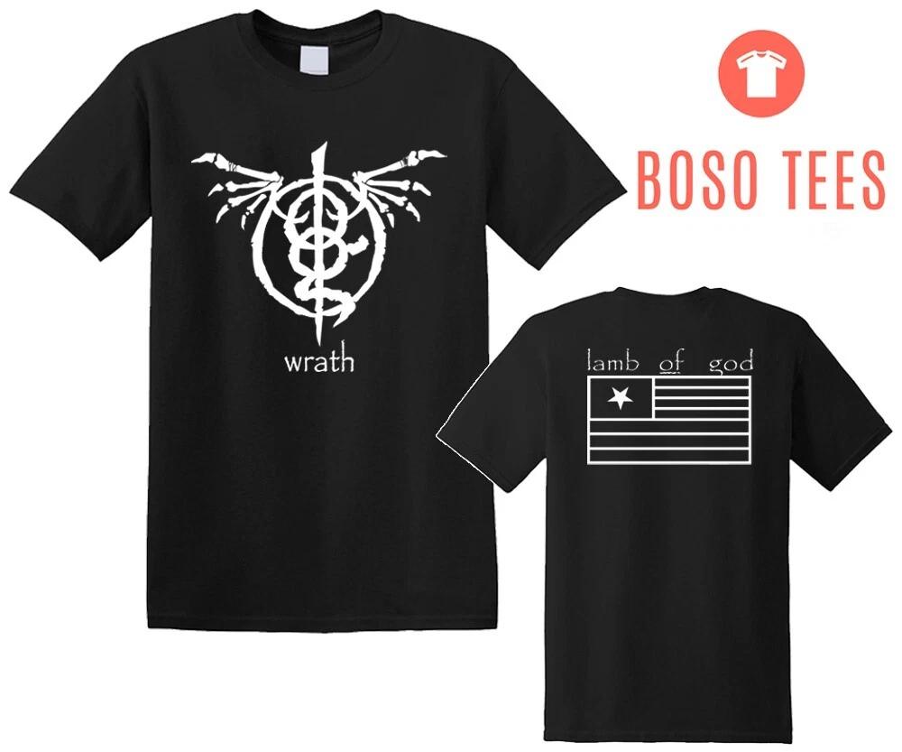 Lamb of God Flag Men s Black Size S-5XL 4XL